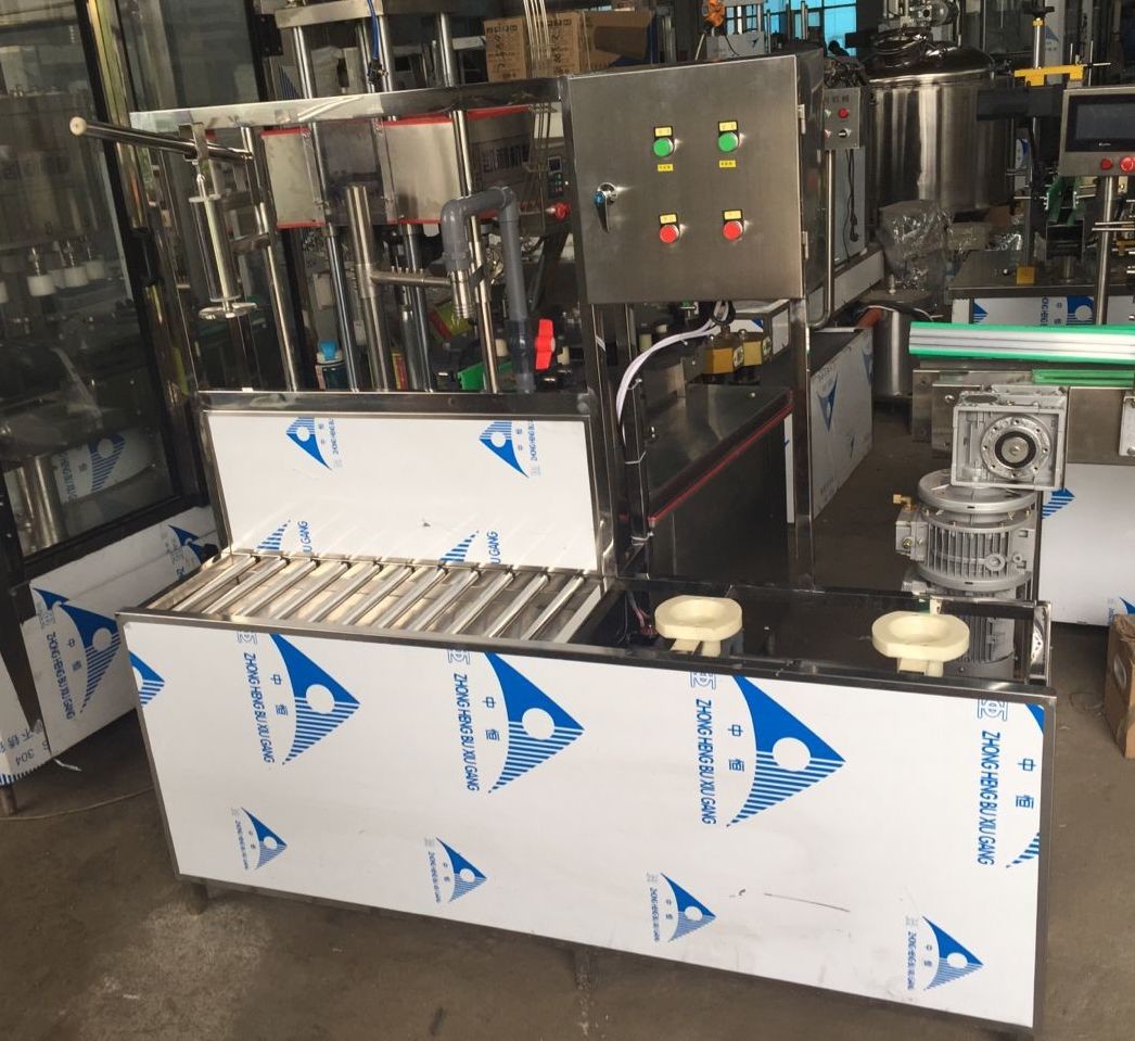 80-100BPH Plastic Bottle Filling Machine , WFC-300 Mineral Water Bottling Machine