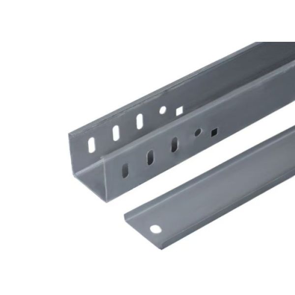 50mm Aluminium Cable Tray Perforated Type With Cover