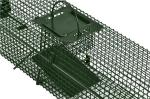 50cm Galvanized Large Cat Trap Cage Catch And Release Humane Animal Cage Trap