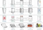 infectious biohazard bags, Clinical supplies, biohazard,Specimen bags,