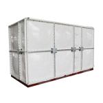 Medical / Industrial Steel Panel Water Tanks , Above Ground Sectional Water