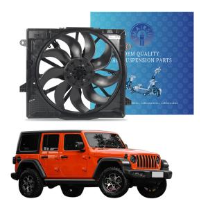 Wholesale 600W Radiator Cooling System with Long Wire Cooling Fan for Jeep Wrangler JL2.0L from china suppliers