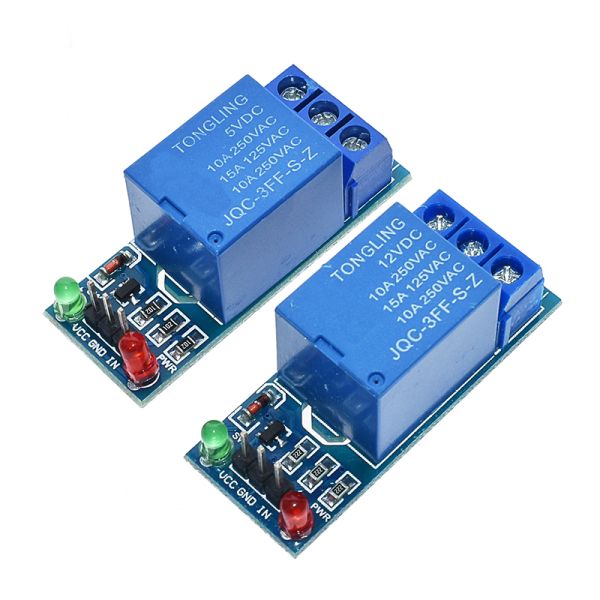 5V/12V One Channel Relay Module for PIC AVR DSP ARM MCU Contact Load Power Supply Board