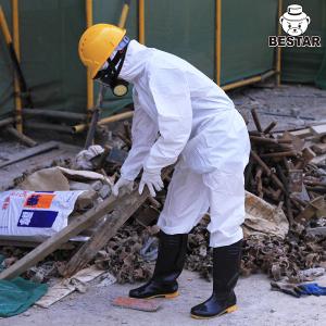 Wholesale OEM Type 5/6 Lightweight Disposable Protective Coverall Chemical Suit from china suppliers