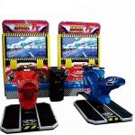 2 Players Coin Operated Racing Arcade Machine L2350*W2050*H2100 mm