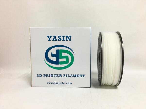 Quality Real White 3D Printing Materials PLA Filament 1.75MM Dimensional Accuracy +/- 0.03 Mm for sale