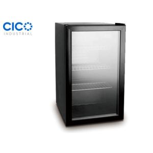 Wholesale Upright Glass Front Mini Fridge , Commercial Mini Fridge Glass Front from china suppliers