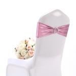 Elastic Wedding Banquet Party Spandex Chair Sashes