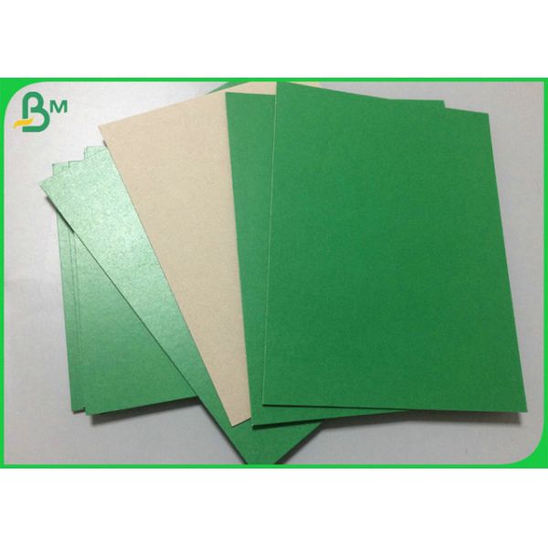 1.4mm 1.6mm Thickness Green Lacquered Carton With One Side Laminate Glossy 