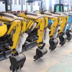 1.5km/H Travel Speed Mini Excavator Digging Micro Shovel Excavator
