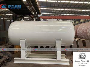 Wholesale 5000 Liters 2.5 Ton LPG Gas Station With Cylinder Refilling Scale from china suppliers