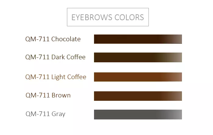 Eyebrow Micro Scraping Permanent Makeup Pigments Emulsion Ink