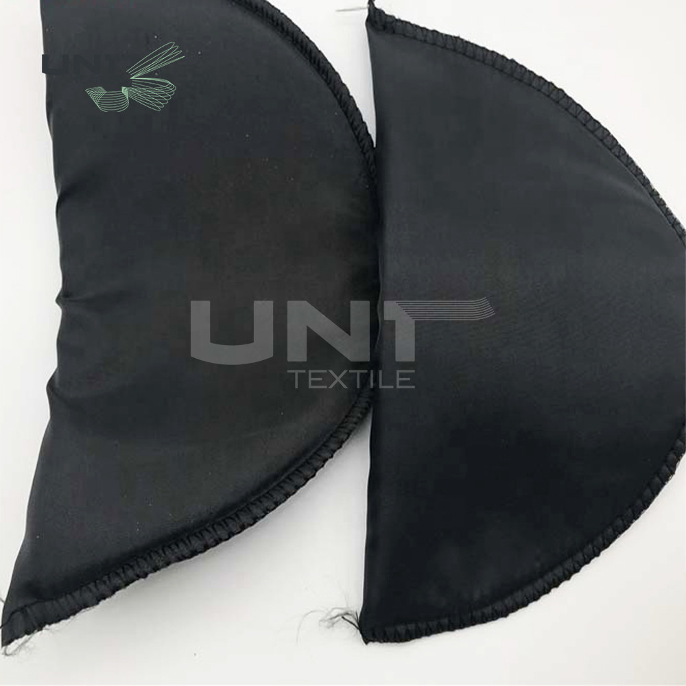 Fabric Covered Black Sewing Shoulder Pads For Women'S Wear Shoulder Support