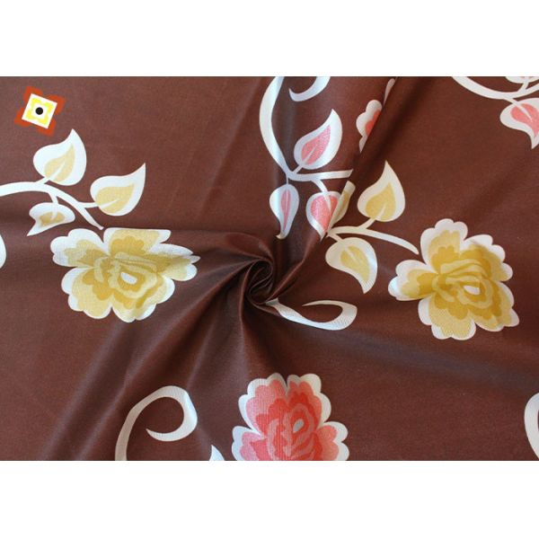 100% Polyester Warp Knitted Printed Mattress Quilted Fabric Tear Resistant