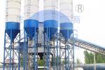 HZS180 Twin Shaft Mixer Belt Type Concrete Batching Plant Automatic High