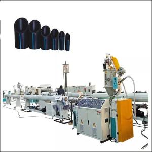 Wholesale High Speed HDPE Pipe Manufacturing Plant Plastic Water Pipe Making Machine 150kg/H from china suppliers