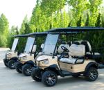 Lead-acid Battery Operated 4 Passenger Customized Off Road Electric Golf Cart
