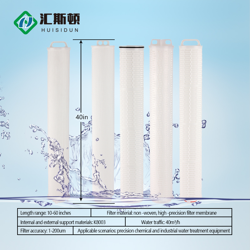 Upgrade Your Water Filtration System with Micron Pleated Candle Filter Element Eapure