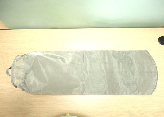 High temperature industrial filter bag stainless steel / polyester filter mesh liquid / water filtration