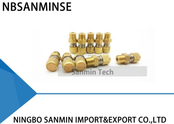 Pneumatic Air Fittings NBSANMINSE SD Type Of Timing Pneumatic Muffler Brass