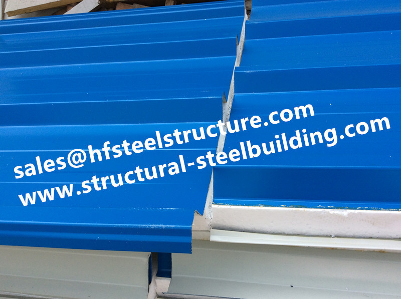 EPS Sandwich Cold Room Panel Width 950mm Used For Wall and Roof Decoration
