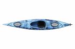 Single Person Sit In Kayak Top Rated Polyethylene Hull Material Fishing Canoe