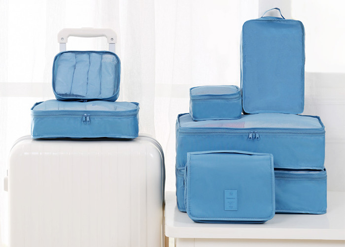290D Polyester Waterproof Travel Organizer Bag Unisex Customized Logo