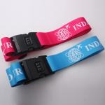Personalised Luggage Straps Lockable Suitcase Straps For Airport Travel