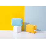 Matte PU Hanging Cosmetic Bag Multifunctional Makeup Storage Bag Large Capacity