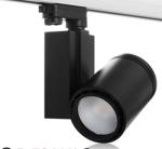 COB LED Track Light 30W LED Food Rail Lighting Beam Angle 10/23/38 degree Size