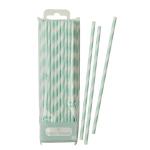 Birthday Decoration 8mm Biodegradable Paper Straws Compostable