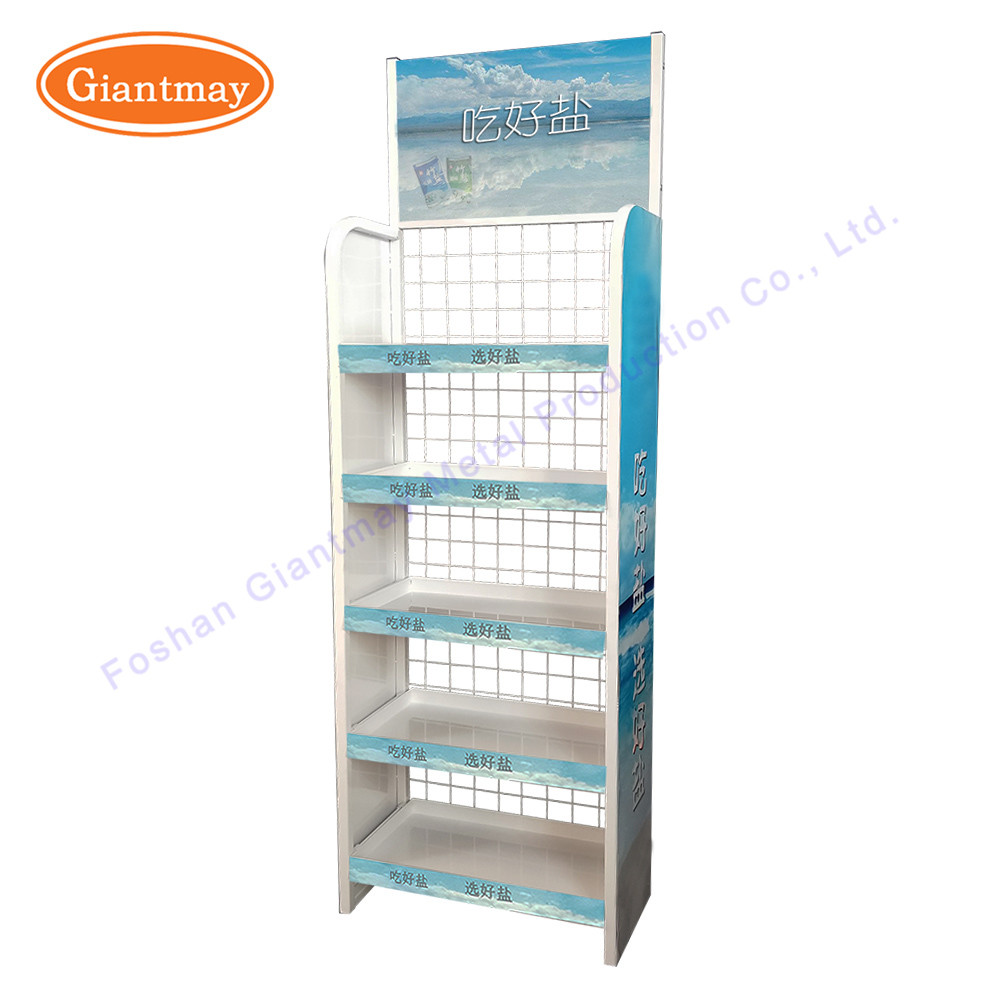 Gloves Stand For Store Metal Wire Basket Display Rack