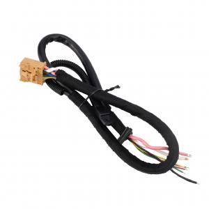 China 368087-1 Car Audio Wiring Harness , Hall Sensors Car Stereo Iso Harness on sale