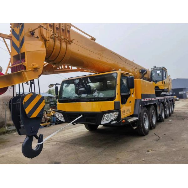 Used QY100 100 Ton Telescopic Truck Crane 58000 kg Weight 2001-4000 Working Hours