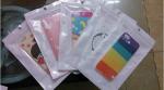 Transparent OPP Plastic Zipper Packaging Bags for Cellphone Case