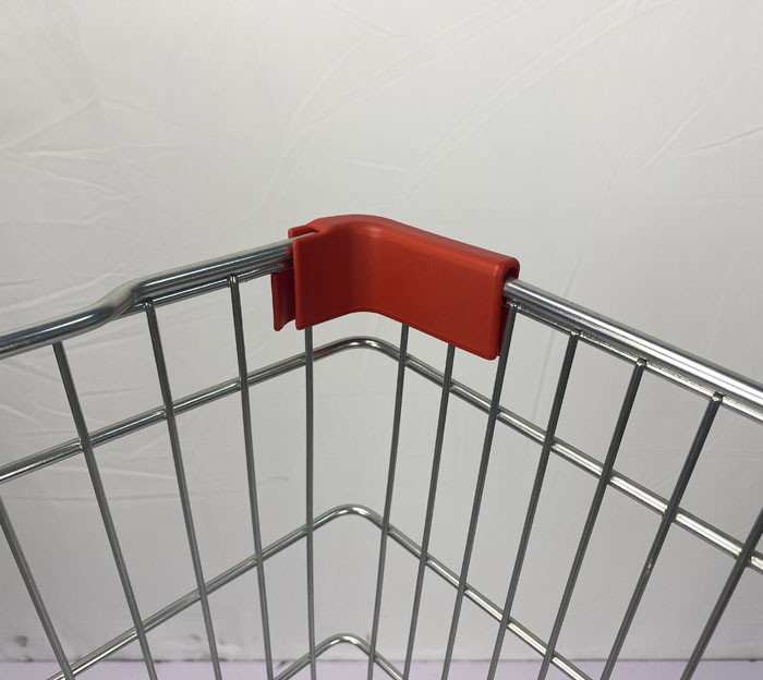 German 210L Metal Shopping Trolley Warehouse Supermarket Grocery Cart SGS Certificate