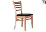 American Style All Wood Dining Room Chairs , Traditional Wooden Dining Chairs