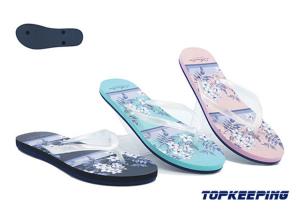Wholesale Summer Women Pink Flip Flop Wedge EVA Thong Flip Flop For Beach from china suppliers