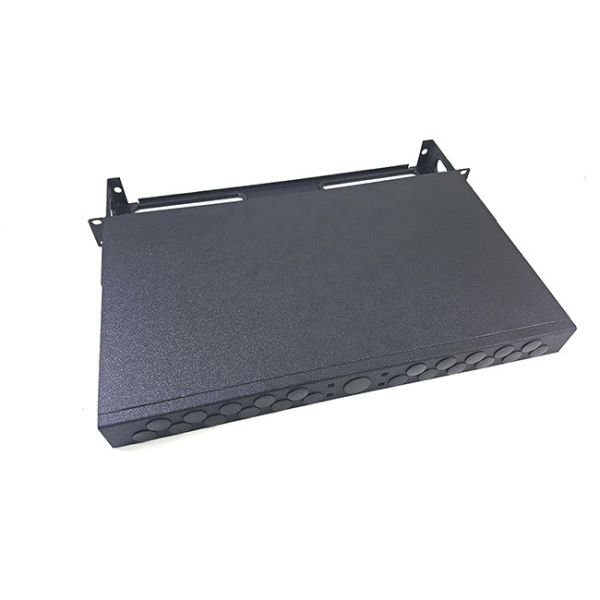 OS2 MPO MTP Fiber Patch Panel Single Mode LSZH Jacket Fanout 8 Cores