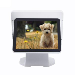 Wholesale White Color Touch Pos System , Cafe Pos System With Aluminium Alloy Housing from china suppliers