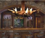 Deer antler pendant light Handing Lamp Vintage Style (WH-AC-22)