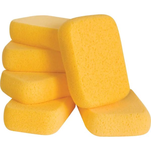 Large Yellow Tile Grout Sponge For Cleaning Tiles