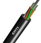 24 48 Core Outdoor GYFTY Fiber Cable With FRP Strength Member