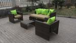 outdoor rattan sofa set
