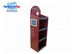 Wholesale 4 Shelves MDF Merchandising Shelf Heavy Duty Holding Capability from china suppliers