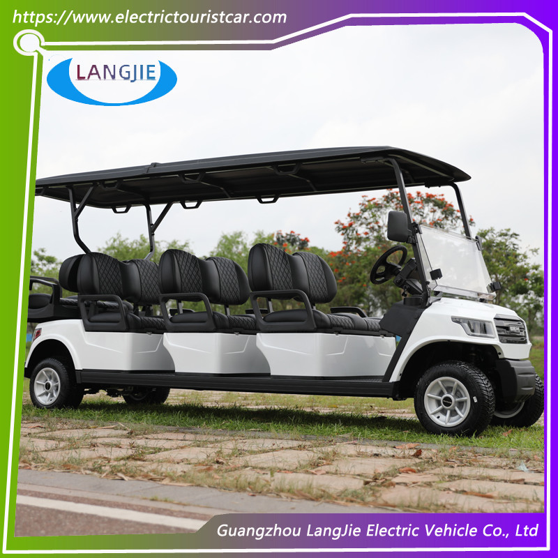 Manufacture Club Car Precedent Golf Cart With 8 Seats And Maintenance-Free Battery