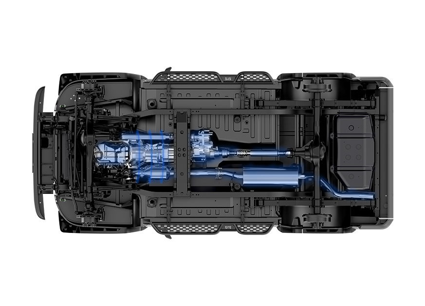 s Top Performance Gasoline Off-road SUV Baw 212 T01 4*4 with 170km/h Top Speed and Touch Screen