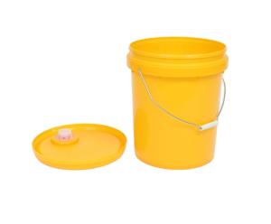 Wholesale 20L Plastic 20 Litre Paint Bucket Cylindrical Thickened For Storage from china suppliers