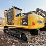 Middle Size Komatsu PC200-8MO Used Crawler Excavator 110kw Rated Power 20 Ton