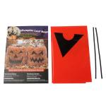 Party Outdoor Twist Ties Decorations Leaf Halloween Trash Bags For Yard Lawn